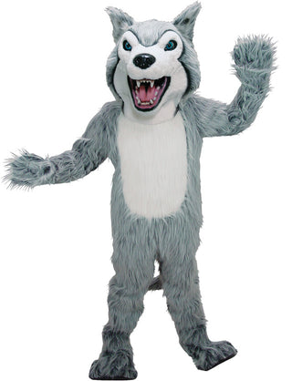 Gray Wolf Mascot Uniform
