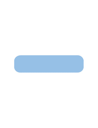 A light blue traditional temporary tattoo strip.