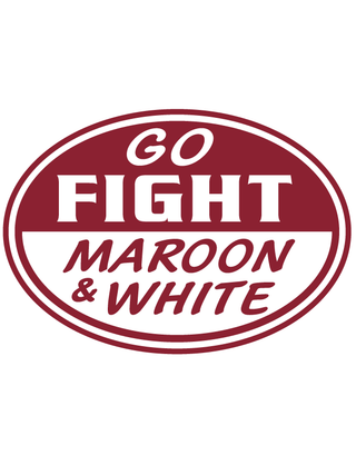 “Go Fight Maroon & White” Temporary Tattoo