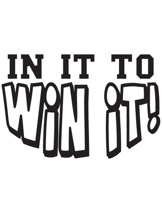 In It To Win It Temporary Tattoo