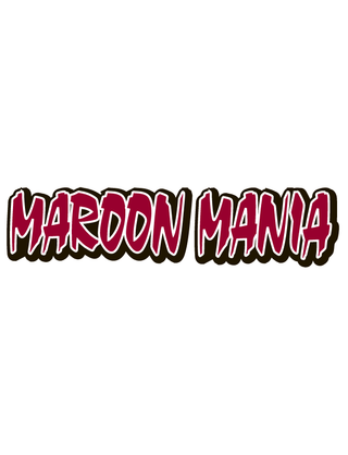 Maroon Mania Temporary Tattoo