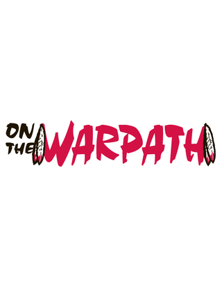 On the Warpath Temporary Tattoo