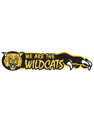 We are the Wildcats Temporary Tattoo