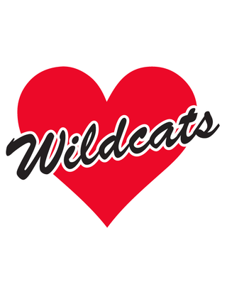 Wildcats Heart Waterless Tattoos