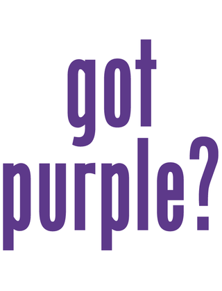 "Got Purple?" Waterless Tattoo