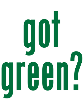 “Got Green?” Waterless Tattoo