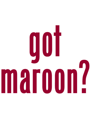 “Got Maroon?” Waterless Tattoo
