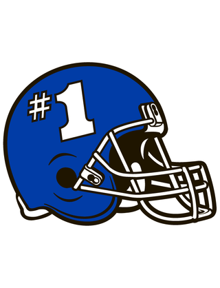 Blue Helmet Waterless Tattoo