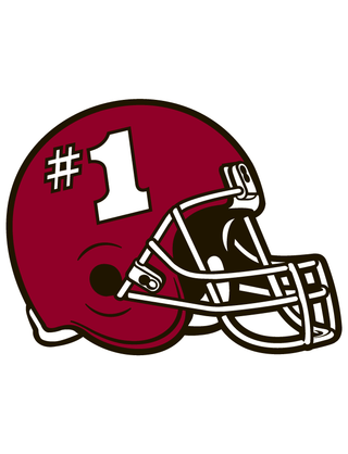 Maroon Helmet Waterless Tattoo