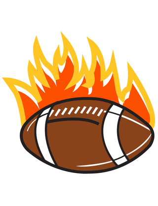 flaming-football-waterless-tattoo