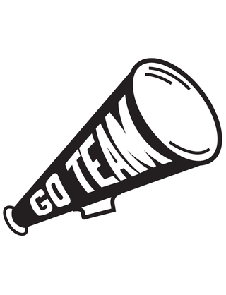 Black Megaphone Waterless Tattoo