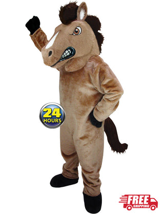 Mustang Mascot Uniform