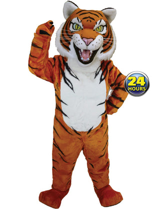 Siberian Tiger Mascot Uniform