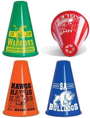 Printed Megaphones