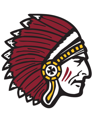 Maroon Indian Temporary Tattoo