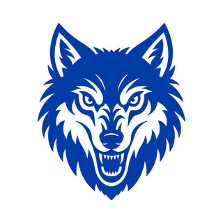 Blue Wolf/Husky Temporary Tattoo