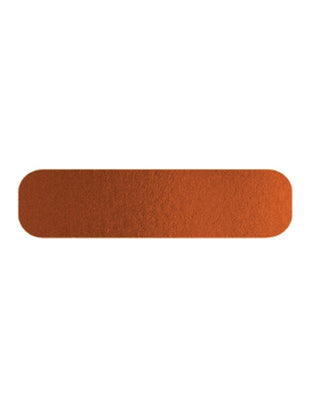 Orange Metallic War Paint Temporary Tattoo