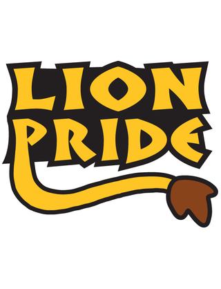 Lion Pride Temporary Tattoo