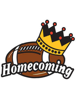 “Homecoming” Football Temporary Tattoo