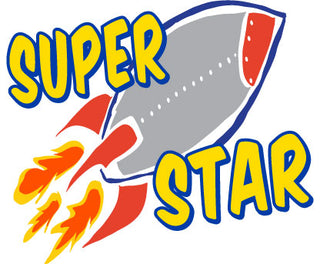 Super Star Rocket Waterless Tattoo