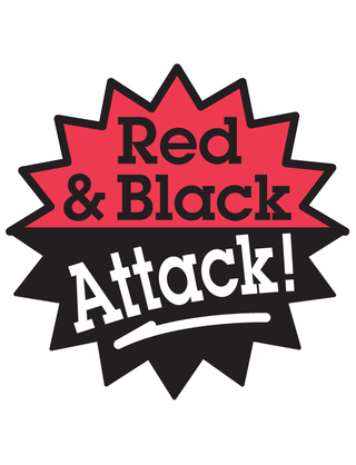 "Red & Black Attack!" Waterless Tattoo