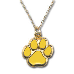 Gold Paw Necklace - Gold